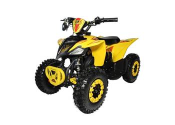 QUAD ATV Mini Pocket Dazzle AV49 Żółty | 49cc | 4 KM | Automat | Hamulce
