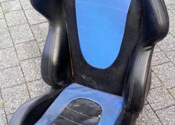 Fotel kierowcy siedzenie sportowe kubełkowe Recaro