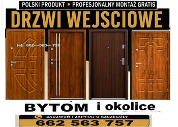 Drzwi zewnętrzne z montażem wejściowe