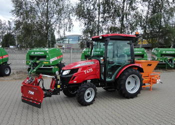 Ciągnik Komunalny TYM T475 Rolniczy do zimowego utrzymania