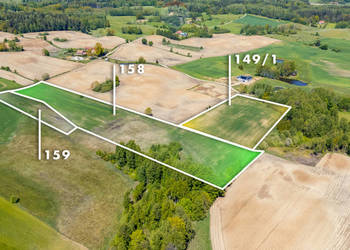 Działka rolno - siedliskowa na Mazurach, wodociąg