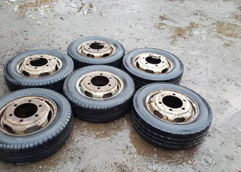 Komplet kół 6 szt bliżniak Volkswagen Lt , Mercedes Sprinter 96-05r Komplet kół 6 szt bliżniak Volkswagen Lt , Mercedes Sprinter 96-05r