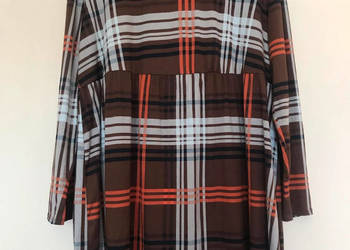 Sukienka w kratkę 48/50