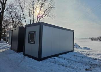 KONTENER BIUROWY, MAGAZYNOWY, SOCJALNY,SANITARNY 6X2,45