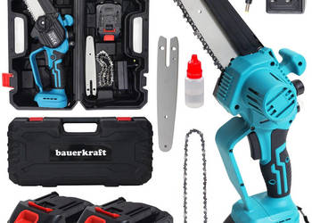 Piła łańcuchowa akumulatorowa mini pilarka ręczna silnik bezszczotkowy 21V…