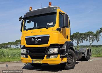 MAN 26.360 TGS 6X2-4 MANUAL 9T FA podwozie z kabiną 2010