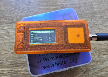LoRa Heltec Wireless Tracker GPS 868 MHz zestaw Meshtastic gotowy do pracy
