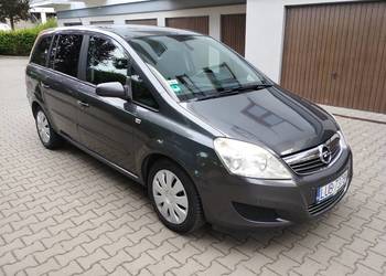 Opel Zafira 1.8 Benzyna + Gaz LPG 2009r 140KM Zadbany 7 osobowy