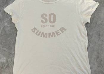 T-shirt / koszulka / bluzka z krótkim rękawem z napisem