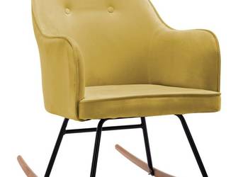 vidaXL Fotel bujany, musztardowy(SKU:289525)