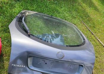 Klapa bagażnika tył Nissan Primera p12 hatchback szara HB 5d szyba tył