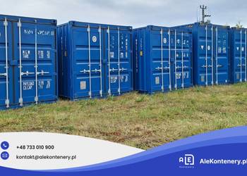 KONTENER MORSKI 20′DV - NOWY - dostępny od ręki, 6-metrowy, SZTUM