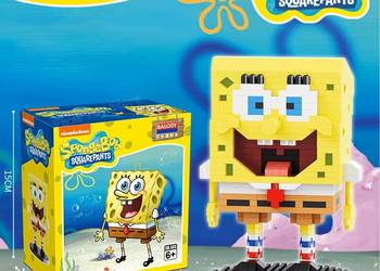 --KLOCKI SPONGEBOB 694 elementów SZYBKA WYSYŁKA Nowe Prezent