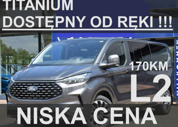 Ford Tourneo Custom Titanium 170KM L2 Fotele AGR Klima auto Blind Dostępny…