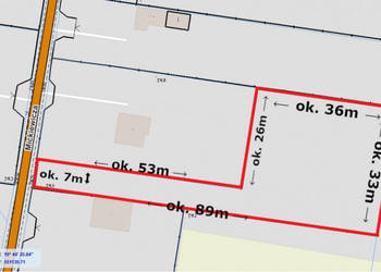 Gałków Mały działka na sprzedaż budowlana 1574 m² (aktualne WZ)