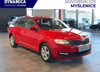 Škoda RAPID Spaceback Ambition 1.0TSI 110KM M6 2018 r., salon PL, komplet …