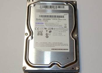 Dysk twardy HDD Samsung 1TB HD103SJ 3.5" 1000GB 7200rpm SATA II III sprawny