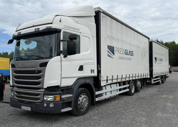 Scania R410 bez EGR Zabudowy Wecon 120m Dach Podnoszony Zestaw Tandem 120m…