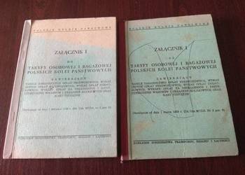 Załączniki do taryfy osobowej PKP *1957