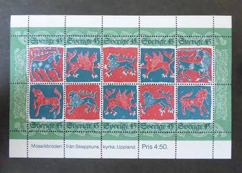 Znaczki Szwecja - Boże Narodzenie 1974 Mi.876-885**