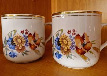 Porcelanowe kubki retro Czechosłowacja