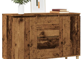 Szafka stare drewno 102x35x70 cm materiał drewnopochodny WM-856484
