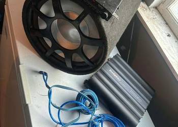 Zestaw audio CAr wzmacniacz subufer