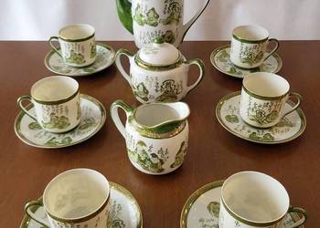 Kolekcjonerska porcelana japońska - Kutani - serwis dla 6 osób