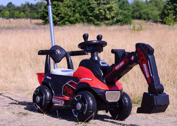 BAWIBUS.PL traktor na akumulator KOPARKA jeździk dla dzieci auto autko