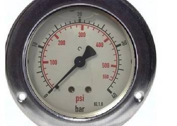Manometr tablicowy tylny 40 bar 63 gwint 1/4"