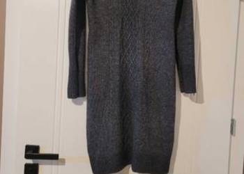 Sukienka wełniana firmy Esprit r. 36 z merynosów i angory