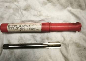 Gwintownik maszynowy Titex Plus M12x1 6H HSS-E DIN 374 – Nowy