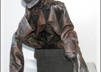 FIGURKA, RZEŹBA, RĘKODZIEŁO ,POWERTEX