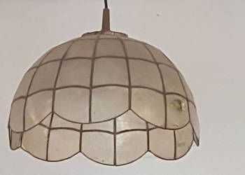 lampa wisząca witrażowa