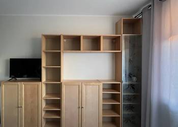 Okazja! Meblościanka z ozdobną witryną