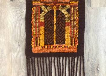 Wełniany kilim Cepelia lata 70 XX w. Vintage PRL