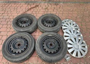 Sprzedam felgi stalowe 15” z kołpakami – Toyota Corolla E12