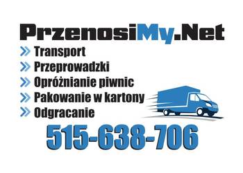 Przeprowadzki, transport ,opróżnianie piwnic, utylizacja