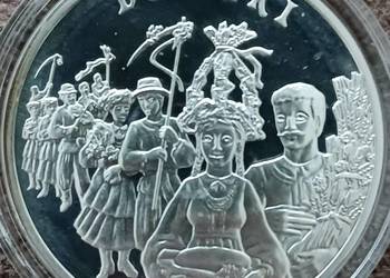 20 zł Dożynki 2004 r. Mennicze - Lustrzanka