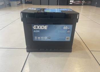 Akumulator EXIDE AGM START&STOP 60Ah