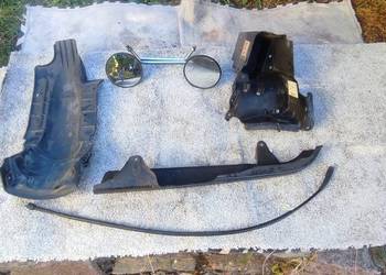 Yamaha XS 400 części nadkole osłona łańcucha lusterka