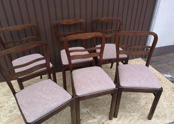 Krzesła ART-DECO Stare Antyk Komplet 6 Sztuk Po Renowacji Okazja.