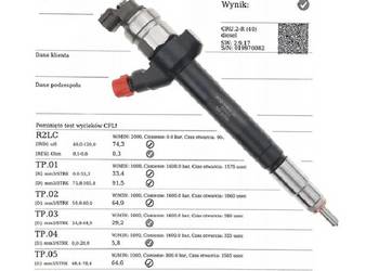 WERYFIKACJA wtryskiwacz DENSO różne modele - REGENERACJA