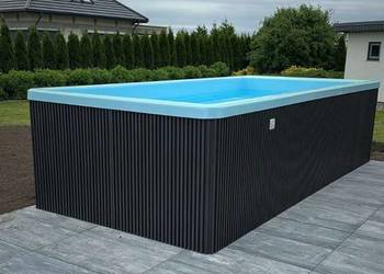 Basen wolnostojący - hydromasaż wodny - system filtracji - raty 0%