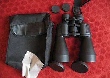 Lornetka Auriol - komplet - jak nowa 10-30 x 60