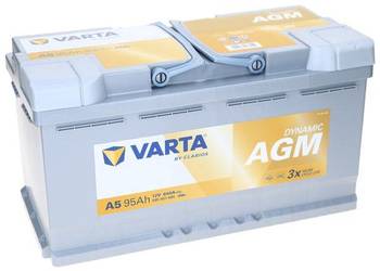 Varta START-STOP 95Ah 850A G14/A5 AGM Radomsko ul.Krakowska 17