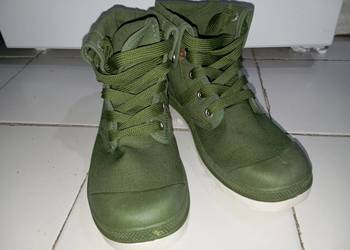 ZIELONE Buty TRAPERY roz.37 (Nowe)