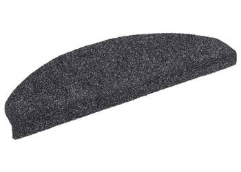 Samoprzylepne nakładki na schody 10 szt. szare 65x21x4 cm WM-149701