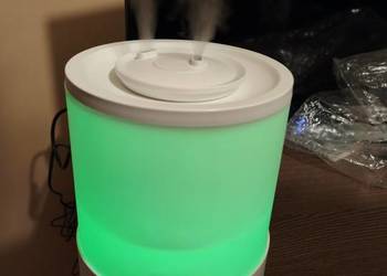 Nawilżacz powietrza Airelax 2.5L | Dyfuzor olejków | Lampka LED 8 kolorów