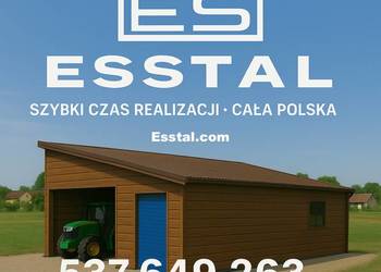 Zadaszenie - Carport | Garaż Blaszany| Wiata |Schowek|Wiatka – ESSTAL-